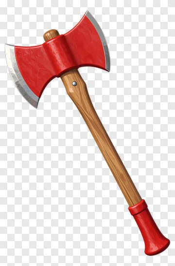 Red Axe PNG