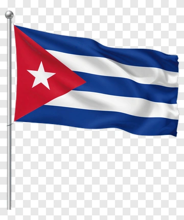 Cuban National Flag PNG