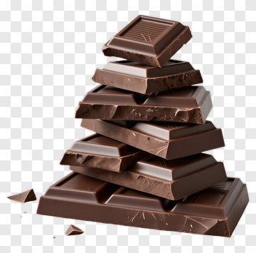 Stack Of Chocolate Bars PNG