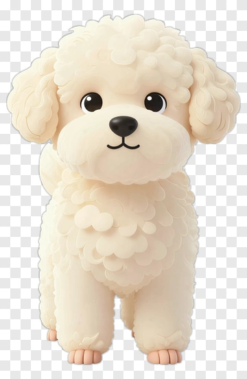 Cute Poodle PNG