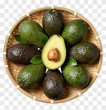 Fresh Avocado Arrangement PNG