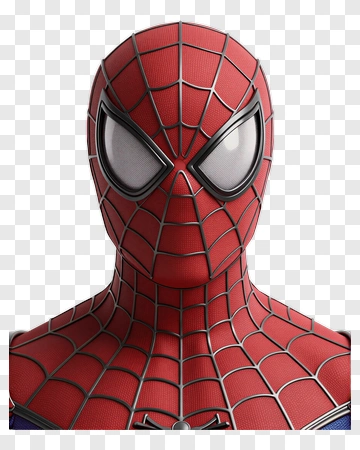 Spider-Man In Red And Black Suit PNG