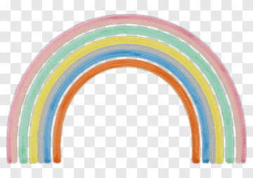 Watercolor Rainbow PNG