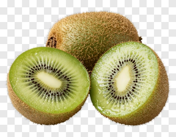 Fresh Kiwi Fruit Slices PNG