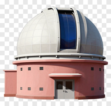 Pink Observatory Dome PNG