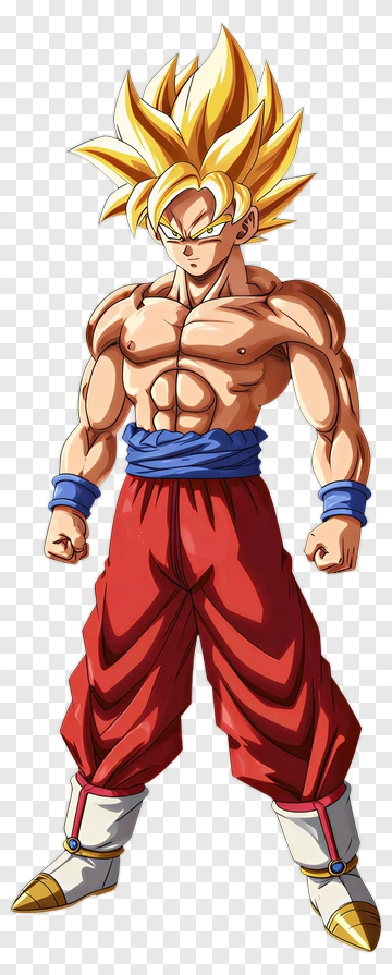 Goku In Super Saiyan Form PNG