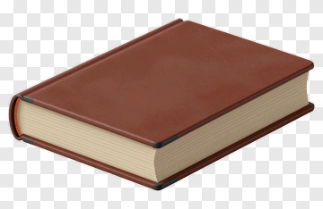 Brown Leather Book PNG