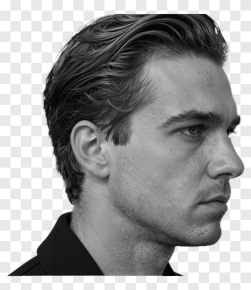 Man In Side Profile PNG