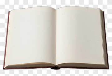 Open Book With Red Cover PNG