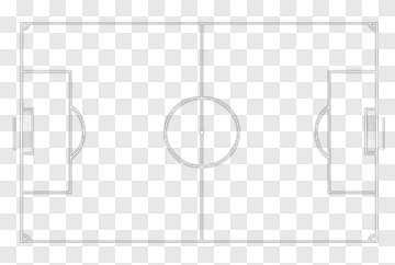Soccer Field With White Lines PNG