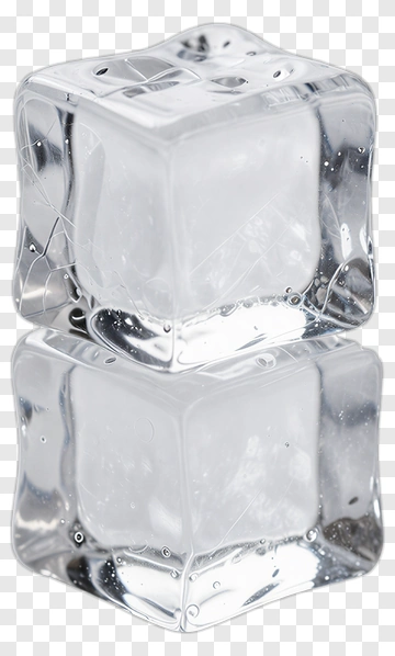 Stacked Ice Cubes PNG