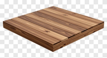 Wooden Plank Surface PNG