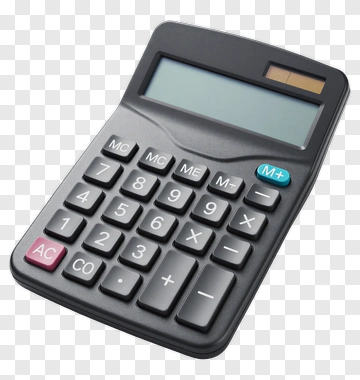 Black Calculator PNG