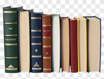 Collection Of Calculus Books PNG