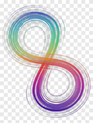 Rainbow Infinity Symbol PNG