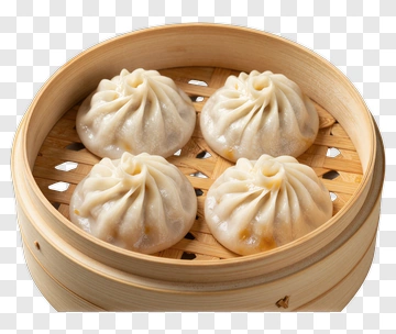 Steamed Xiao Long Bao Dumplings PNG