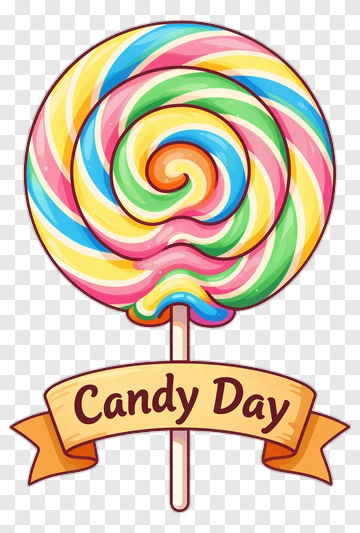 Candy Day Lollipop PNG