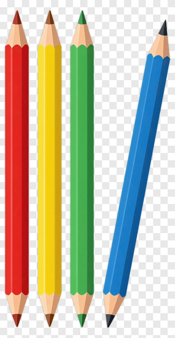 Colorful Pencils PNG