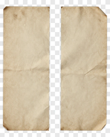 Two Torn Paper Sheets PNG