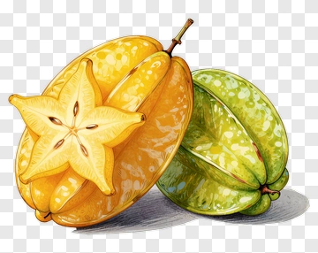 Starfruit And Carambola PNG