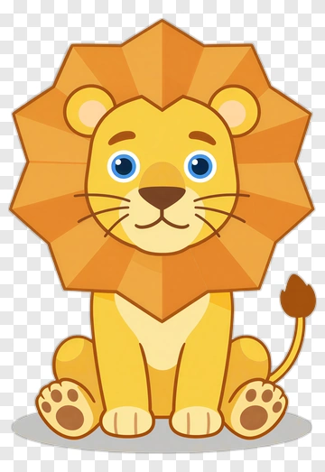 Cute Lion PNG