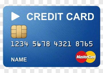 Mastercard Credit Card PNG