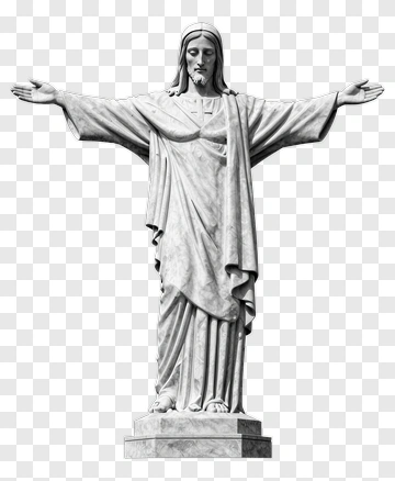 Statue Of Jesus Christ With Outstretched Arms PNG
