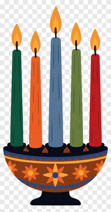 Colorful Candles In Decorative Holder PNG