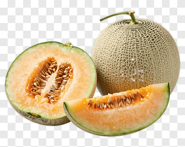 Fresh Melon With Slice And Half PNG