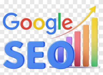 Google SEO Growth Visualization PNG