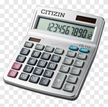 CITIZIN CD-112 Calculator PNG