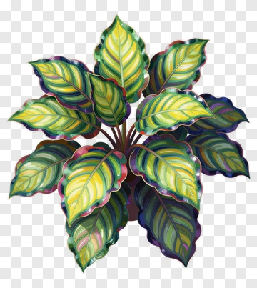 Vibrant Leaf Plant PNG
