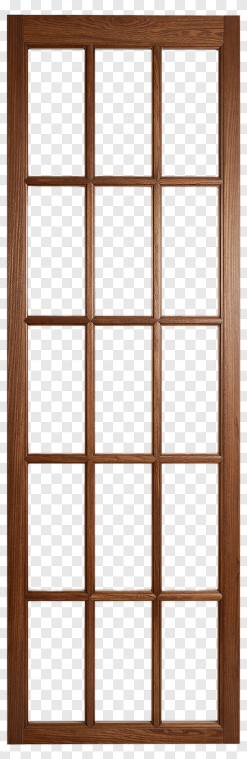 Wooden Window With Twelve Panes PNG