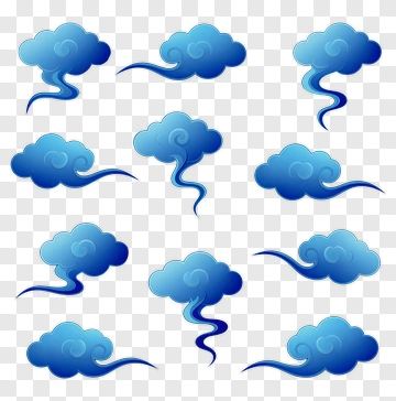 Blue Clouds PNG