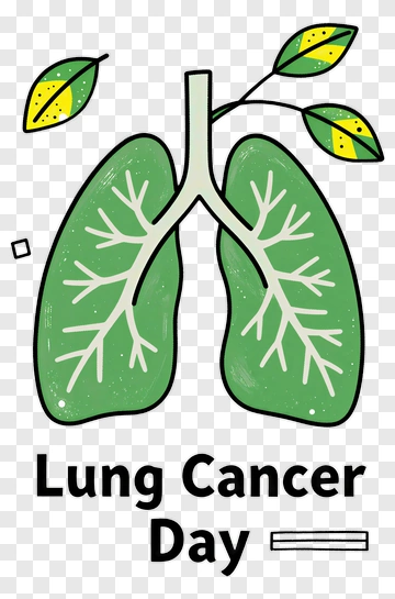 Lung Cancer Day Awareness PNG