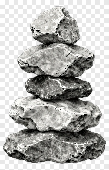 Stack Of Rocks PNG