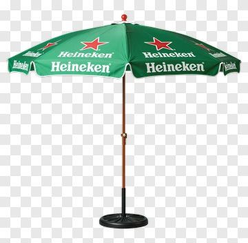 Heineken Brand Umbrella PNG