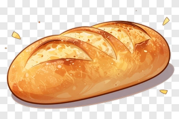 Freshly Baked Bread PNG