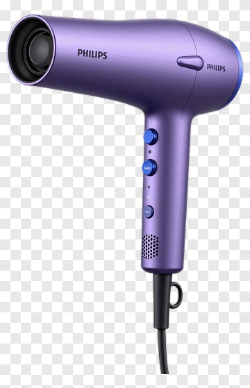 Purple Philips Hair Dryer PNG