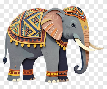 Decorative Elephant PNG