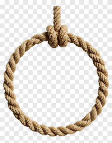 Beige Rope Loop PNG
