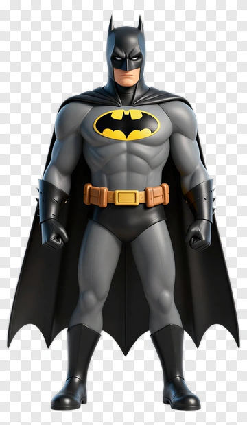 Batman Action Figure PNG