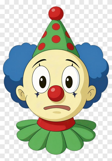Sad Clown PNG