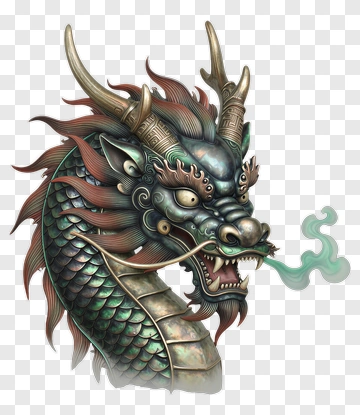 Chinese Dragon Head PNG