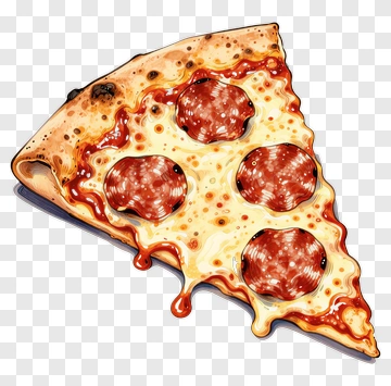 Slice Of Pepperoni Pizza PNG
