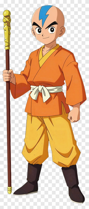 Bulma With Staff And Robe PNG