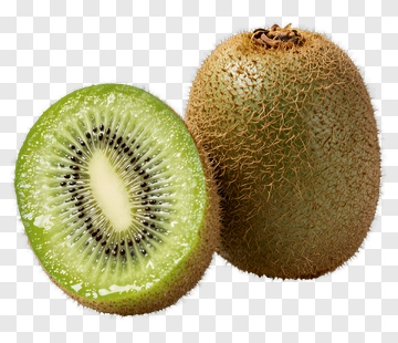 Fresh Kiwi Fruit Cut In Half PNG