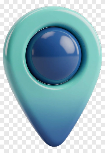 3D Location Pin PNG