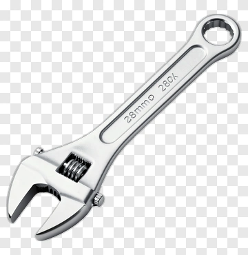Adjustable Wrench 28mm PNG