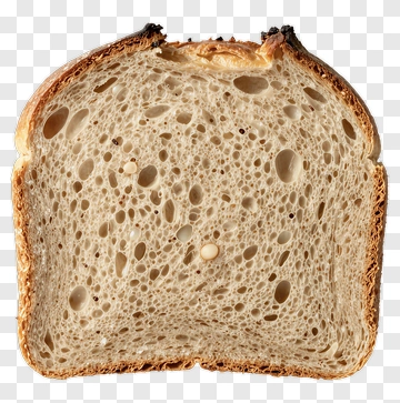Freshly Baked Bread Slice PNG